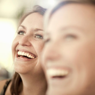 smiling women